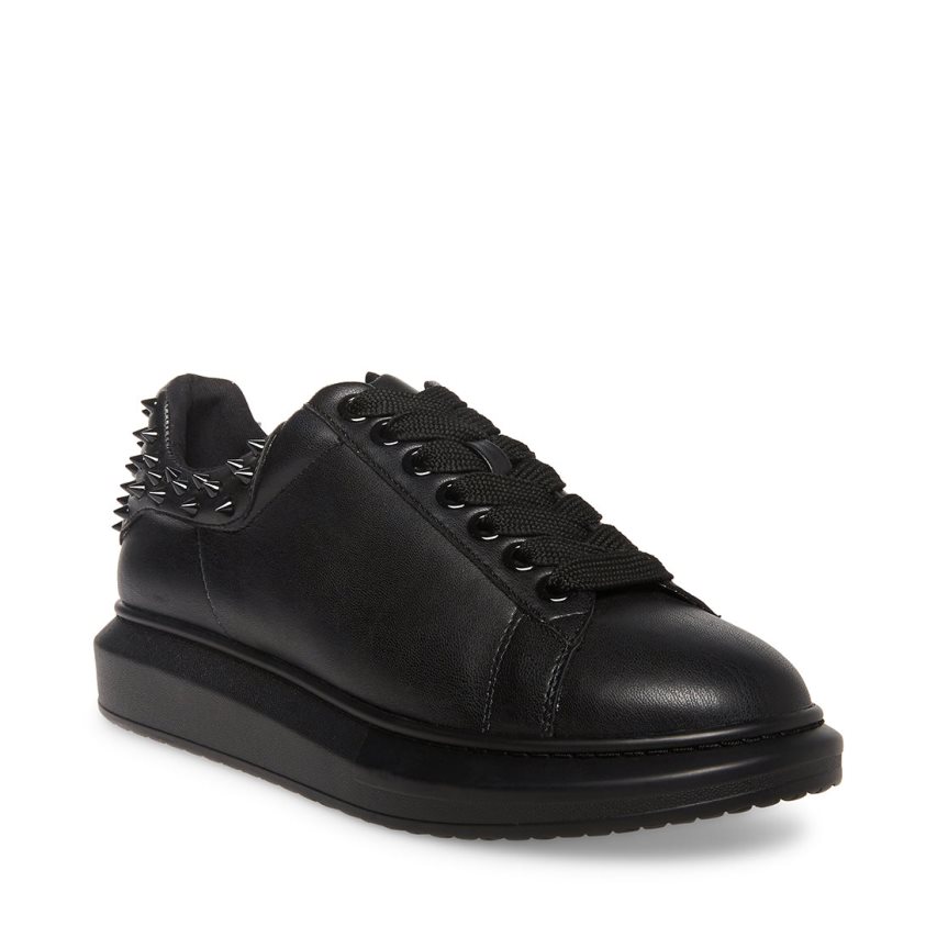 Black Steve Madden Frosting Men's Sneakers | PH 1038FGD